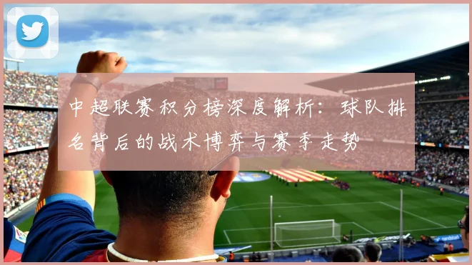 中超联赛积分榜深度解析:球队排名背后的战术博弈与赛季走势