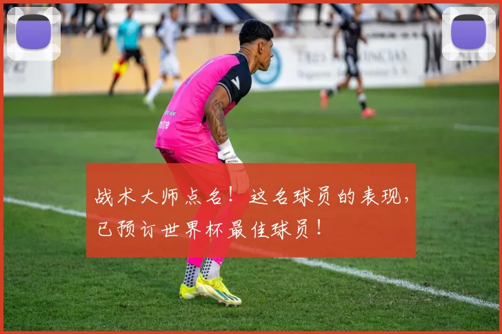 战术大师点名!这名球员的表现,已预订世界杯最佳球员!
